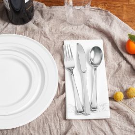 Plastic cutlery set